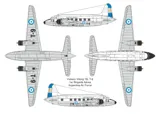 Krabice plastikové stavebnice Valom 1/72 Vickers Viking 1B FAA / T.A.R., kat. č. 72174