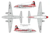Krabice plastikové stavebnice Valom 1/72 Vickers Viking 1B Airlines — obrázek 2