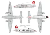 Krabice plastikové stavebnice Valom 1/72 Vickers Viking 1B Airlines