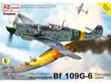 Krabice plastikové stavebnice AZ Model 1/72 Messerschmitt Bf 109G-6 Danubian Users