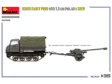 Krabice stavebnice MiniArt 35485 RSO/01 s kanónem 7,5 cm Pak.40 a posádkou v měřítku 1/35 — obrázek 2
