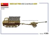 Krabice stavebnice MiniArt 35485 RSO/01 s kanónem 7,5 cm Pak.40 a posádkou v měřítku 1/35 — obrázek 4