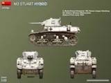 Krabice stavebnice MiniArt 35446 M3 Stuart Hybrid v měřítku 1/35 — obrázek 13