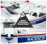 Krabice stavebnice Academy 12367 Cessna 172 Sky Hawk Civil Air Patrol v měřítku 1:48 — obrázek 2