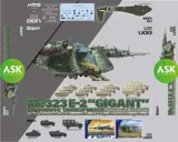 Krabice stavebnice Great Wall Hobby GWHL1013 Messerschmitt Me 323 E-2 Gigant v měřítku 1/144 — obrázek 4