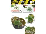 Arch laserem vyřezaných kapradin AK Interactive AK8134 AK Vegetation Fern pro měřítko 1:35 — obrázek 3