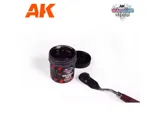 Kelímek akrylové texturové pasty AK Wargame Terrains AK1234 Volcanic Earth 100 ml — obrázek 2