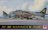 Krabice stavebnice UMa Model D1003 AV-8B Harrier II Plus v měřítku 1/48
