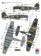 Krabice stavebnice Hobby 2000 H2K48042 Hawker Typhoon Mk. IB "Car Door" v měřítku 1/48 — obrázek 3