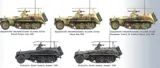 Stavebnice Das Werk DW16019 Sd.Kfz. 250/3 Ausf. A v měřítku 1/16 — obrázek 6