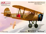 Krabice plastikové stavebnice AZ Model AZ7881 Yokosuka K5Y1 Willow v měřítku 1/72