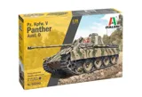 Krabice stavebnice Italeri 90290 Pz. Kpfw. V Panther Ausf. D v měřítku 1/35 — obrázek 13