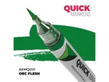 Marker s kontrastní barvou AK Interactive Quick Marker AKMQ010 orkí kůže (Orc Flesh)