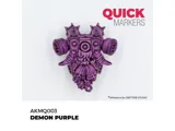 Marker s kontrastní barvou AK Quick Marker AKMQ003 démonická fialová (Demon Purple) — obrázek 3