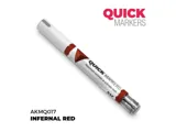 Marker AK Interactive Quick Marker AKMQ017 pekelná červená (Infernal Red) pro miniatury — obrázek 2