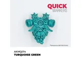 Marker s kontrastní barvou AK Quick Marker AKMQ014 tyrkysově zelená (Turquoise Green) — obrázek 3