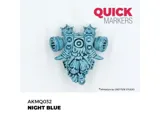 Marker s kontrastní barvou AK Quick Marker AKMQ032 noční modrá (Night Blue) — obrázek 3