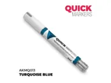 Marker s kontrastní barvou AK Interactive Quick Marker AKMQ013 tyrkysově modrá (Turquoise Blue) — obrázek 2