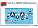 Krabice stavebnice MiniArt 48060 P-47M Thunderbolt dorsal fin Basic Kit v měřítku 1/48 — obrázek 10