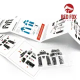 Red Fox Studio RFSQS-32002 Quick Set 3D přístrojové panely pro F-4C Phantom II v měřítku 1/32 — obrázek 3