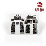 Red Fox Studio RFSQS-32002 Quick Set 3D přístrojové panely pro F-4C Phantom II v měřítku 1/32 — obrázek 4