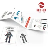 3D přístrojové panely Red Fox Studio Quick Set RFSQS-32006 pro Fw 190 A-8/R11 v měřítku 1/32 — obrázek 2