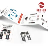Red Fox Studio RFSQS-32008 Quick Set 3D přístrojové panely 1/32 pro Me 262 B-1/U-1 — obrázek 3