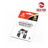 Red Fox Studio RFSQS-32008 Quick Set 3D přístrojové panely 1/32 pro Me 262 B-1/U-1