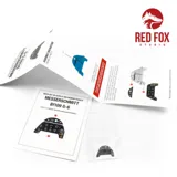 3D přístrojové panely Red Fox Studio 1/32 Bf 109G-6 Quick Set pro stavebnici Revell — obrázek 2