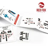 Sada 3D přístrojových panelů Red Fox Studio RFSQS-32011 Mirage III E/RD/O v měřítku 1/32 — obrázek 3