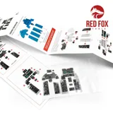 Sada 3D přístrojových panelů Red Fox Studio RFSQS-32013 pro F-4G Phantom II 1/32 — obrázek 3