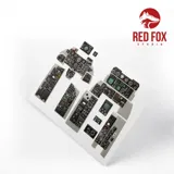 Sada 3D přístrojových panelů Red Fox Studio RFSQS-32013 pro F-4G Phantom II 1/32 — obrázek 5