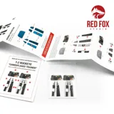Barevné 3D přístrojové panely Red Fox Studio RFSQS-32019 pro T-2 Buckeye v měřítku 1/32 — obrázek 2