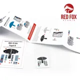 Red Fox Studio Quick Set RFSQS-32023 3D panely přístrojové desky MiG-15bis Fagot B v měřítku 1/32 — obrázek 3