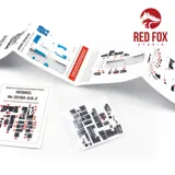 Red Fox Studio Quick Set 3D přístrojové panely 1/32 pro Heinkel He 219A-0/A2 (Revell) — obrázek 3