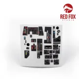 Red Fox Studio Quick Set 3D přístrojové panely 1/32 pro Heinkel He 219A-0/A2 (Revell) — obrázek 4