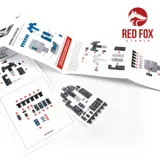 Red Fox Studio Quick Set RFSQS-32033 3D přístrojové panely pro F-15J Eagle 1/32 — obrázek 3