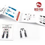 3D přístrojové panely Red Fox Studio RFSQS-32034 pro F-16CJ Fighting Falcon v měřítku 1/32 — obrázek 3
