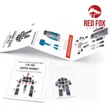 Sada 3D přístrojových panelů Red Fox Studio Quick Set RFSQS-32040 pro F/A-18E Super Hornet 1/32 — obrázek 3