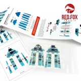 Set 3D přístrojových panelů Red Fox Studio RFSQS-32043 pro Su-30MKK Flanker G v měřítku 1/32 — obrázek 3