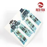 Set 3D přístrojových panelů Red Fox Studio RFSQS-32043 pro Su-30MKK Flanker G v měřítku 1/32 — obrázek 5