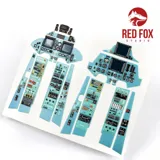 Set 3D přístrojových panelů Red Fox Studio RFSQS-32043 pro Su-30MKK Flanker G v měřítku 1/32 — obrázek 6