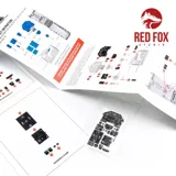 Red Fox Studio Quick Set RFSQS-32044 3D přístrojové panely pro P-51D Mustang 1/32 — obrázek 3