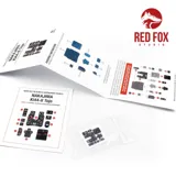 Sada 3D přístrojových panelů Red Fox Studio RFSQS-32049 pro Nakajima Ki-44-II Tojo v měřítku 1/32 — obrázek 3