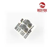 Red Fox Studio RFSQS-32050 Quick Set 3D panely kokpitu Me 262A-1/A-2 v měřítku 1/32 — obrázek 4