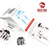 Red Fox Studio RFSQS-32051 Quick Set 3D přístrojové panely pro F4U-1 Corsair 1/32 Tamiya — obrázek 3