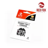 Red Fox Studio RFSQS-32051 Quick Set 3D přístrojové panely pro F4U-1 Corsair 1/32 Tamiya