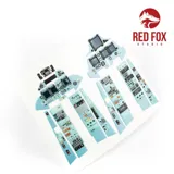 Sada 3D přístrojových panelů Red Fox Studio RFSQS-32052 pro Su-30 MKI Flanker G 1/32 Trumpeter — obrázek 4