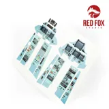 Sada 3D přístrojových panelů Red Fox Studio RFSQS-32052 pro Su-30 MKI Flanker G 1/32 Trumpeter — obrázek 5