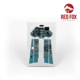 Sada 3D přístrojových panelů Red Fox Studio RFSQS-32056 pro Su-27 Flanker B v měřítku 1/32 — obrázek 4